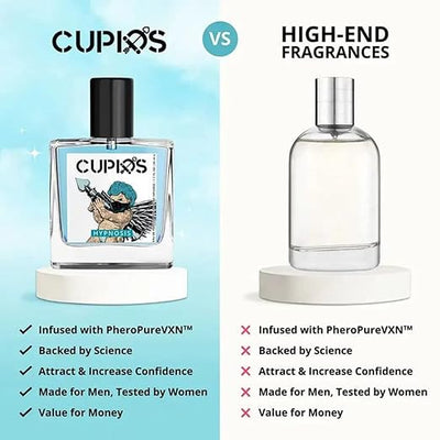 Buy Cupid Fragrances Original Cologne for Men with Unique Scent Formula 50ml Perfume, Long Lasting